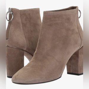 Via Spiga taupe suede booties size 8.5